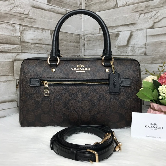 Coach Handbags - 👜‼️SALE‼️🌺ROWAN SATCHEL 10 1/2"